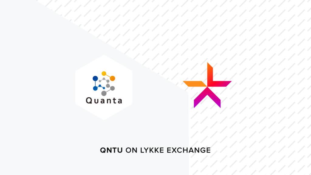 Quanta blockchain lottery qntu to be listed on lykke exchange